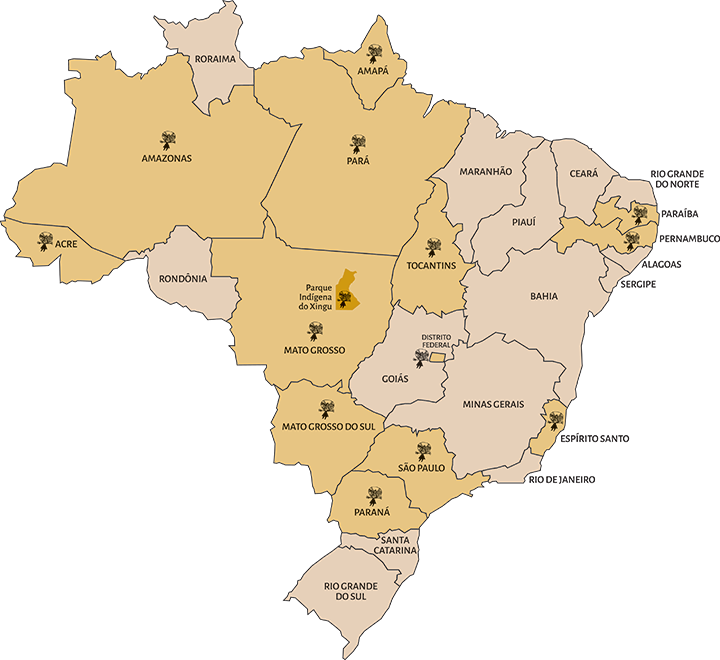 mapa xingu