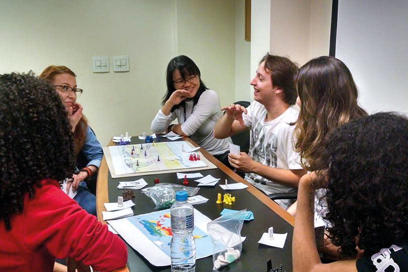 Entreteses038 Um dos primeiros prototipos sendo testado